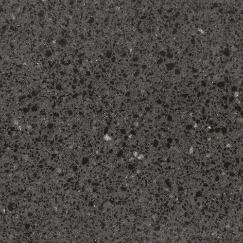 Mineralwerkstoff-Arbeitsplatte - CAVIAR FC188 - Staron Solid Surfaces - für Küche / für Badezimmer / grau