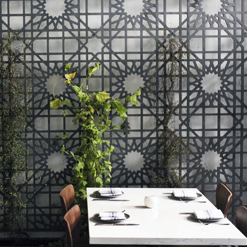 Verkleidungs-Dekorplatte - TAWLA RESTAURANT - Valchromat - wandmontiert / Valchromat® / texturiert