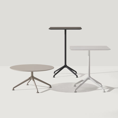 Moderner Bistrotisch - LEX - INCLASS - HPL / Eiche / Nussbaum
