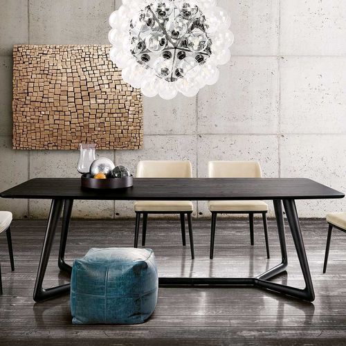 Moderner Esstisch - OVER - Italy Dream Design - Esche / Gestell aus Esche / rechteckig