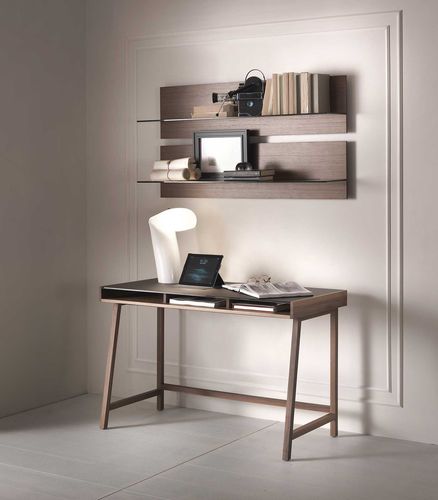 Moderner Englischer Sekretär - Arcano - Italy Dream Design - Esche / Glas / für Privatgebrauch
