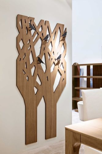 Wandmontierter Garderobenständer - Tree - Italy Dream Design - modern / lackiertes Holz / Holzfaser