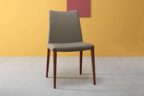 Moderner Esszimmerstuhl - FLORY - Italy Dream Design - für den Innenbereich / Esche / Samt