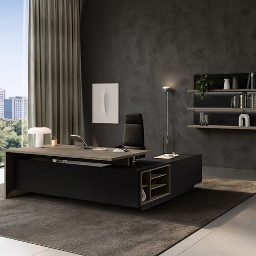 Chefschreibtisch - ELITE - Italy Dream Design - bodenstehend / modern / Spanplatte