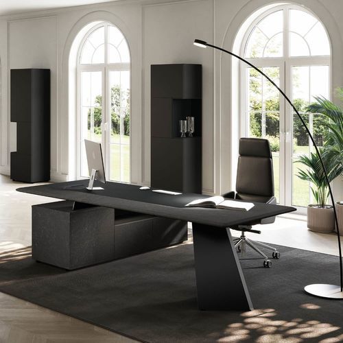 Schreibtisch mit integrierten Stauraum / für Gewerbegebrauch - MONOLITH - Italy Dream Design