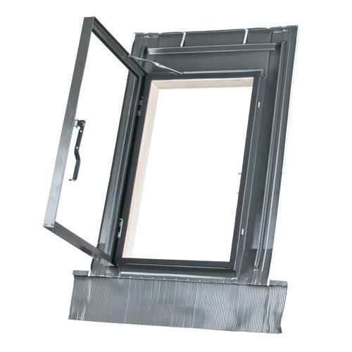 Luke / am Dach - 80610000000 series - MDM® - rechteckig / Metall / Glas