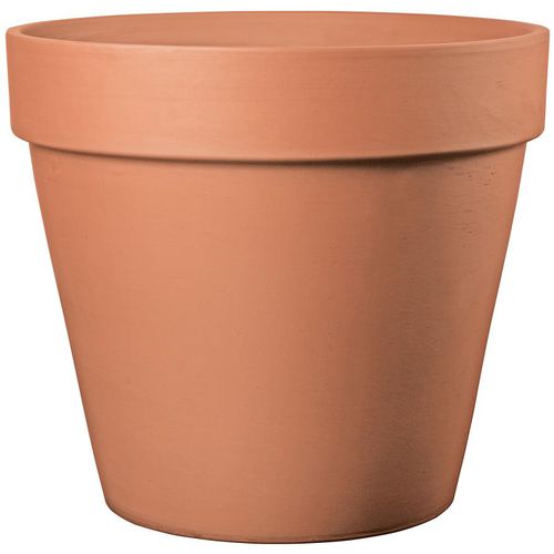 Terrakotta-Pflanzgefäß - COTTO : 1 - Deroma - rund / konisch