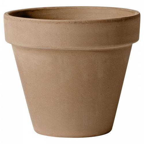 Terrakotta-Pflanzgefäß - MOKA : 1-C - Deroma - konisch / rund