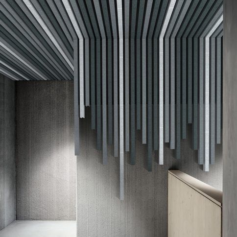 Akustik-Wandpaneel - FELTFON LINEAR - Gustafs Scandinavia AB - für Decke / Textil / Wolle
