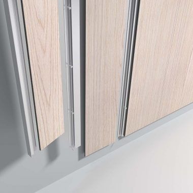 Aluminiumprofil - LINEAR PLANK - Gustafs Scandinavia AB - symmetrischer Querschnitt / für Wand / für Paneele