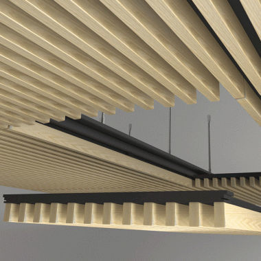 Aluminium-Befestigungssystem - CAPAX MODULE-T24 - Gustafs Scandinavia AB - für Paneele / für abgehängte Decken / Innenbereich