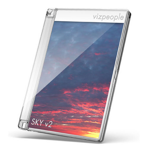 Texturdatenbank - SKY V2 - VizPeople Cut Out people