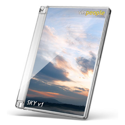 Texturdatenbank - SKY V1 - VizPeople Cut Out people