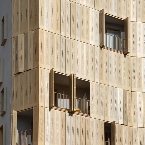 Scharnier für Faltschiebeläden - FOLDING - ARLU - Metall / unsichtbar / für professionellen Einsatz