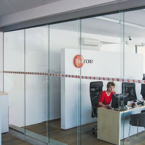 Tür für Innenbereich - MTG V2400 - Glas Expert - Glas / Schiebe / teleskopisch