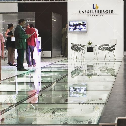 Glas-Bodenbelag - Glas Expert - für den Innenraum / für Büro / für Wohnbereich