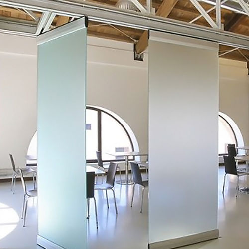 Schiebetrennwand - DORMA HSW - Glas Expert - Glas / für professionellen Einsatz / Büro