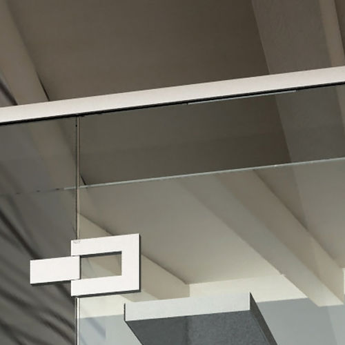 Faltbare Duschwand - Glas Expert - für Nischen / Hartglas / für professionellen Gebrauch