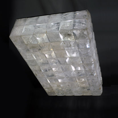 Moderne Deckenleuchte - HERA - Atelier-alain-ellouz - rechteckig / Kristall / LED