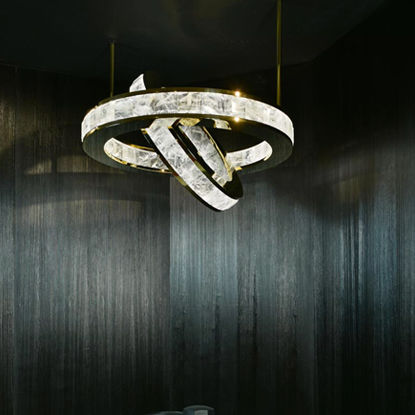 Moderner Kronleuchter - ELYSEE H - Atelier-alain-ellouz - Kristall / für Gewerbegebrauch