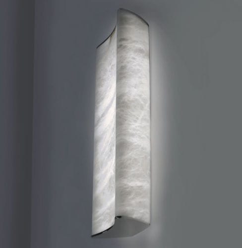 Moderne Wandleuchte - by Joanna Trading - Atelier-alain-ellouz - für den Innenraum / Metall / Alabaster