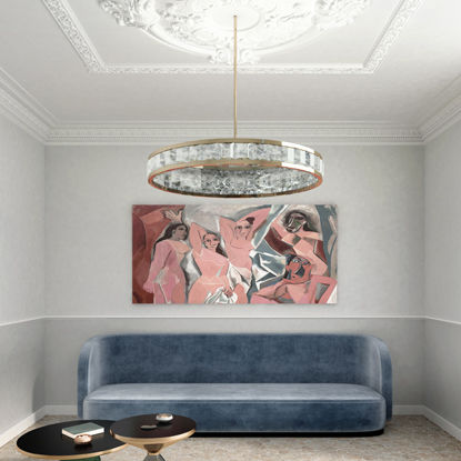 Moderner Kronleuchter - CONCORDE - Atelier-alain-ellouz - Kristall
