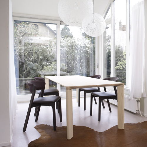 Moderner Tisch - JOY GAMMA - Arco - Holz / rechteckig
