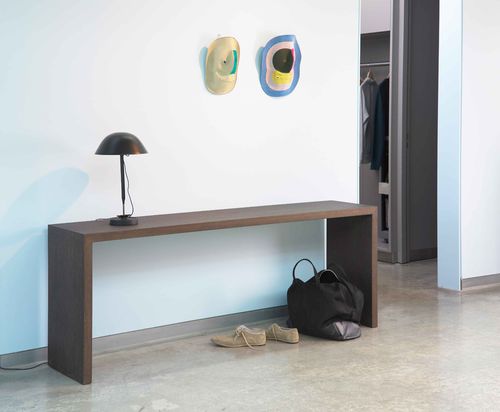 Moderner Konsolentisch - ENCORE - Arco - Holz / rechteckig / für Privatgebrauch
