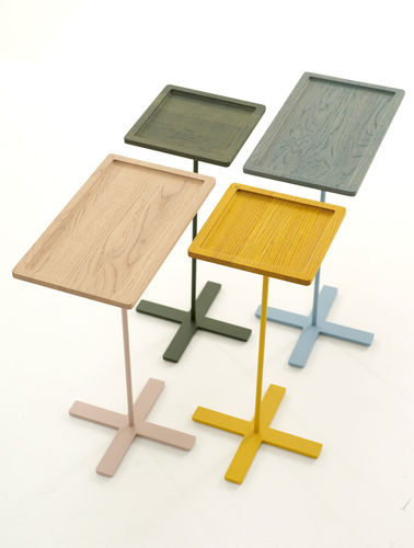 Moderner Beistelltisch - STANDBY - Arco - Holz / rechteckig / quadratisch