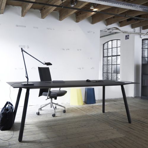 Moderner Tisch - NOMAD - Arco - Holz / rechteckig / modular