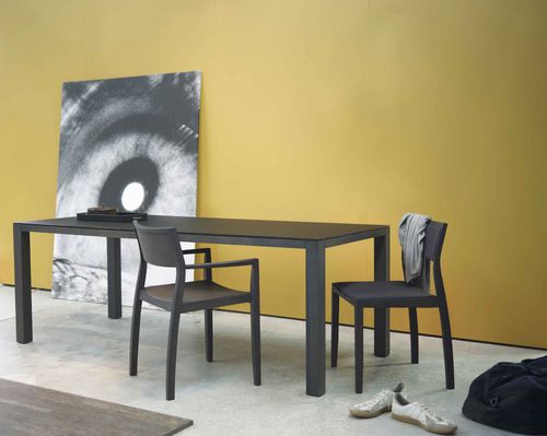 Moderner Tisch - EXPRESSION - Arco - Holz / quadratisch / rechteckig