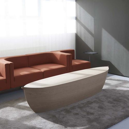 Bank / originelles Design - ARC - Arco - Eiche