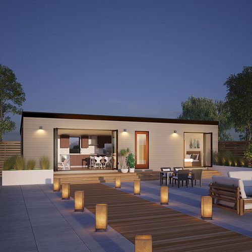 Umweltfreundliches Haus - CABANA 600 - Blu Homes - Modul / modern / ebenerdig