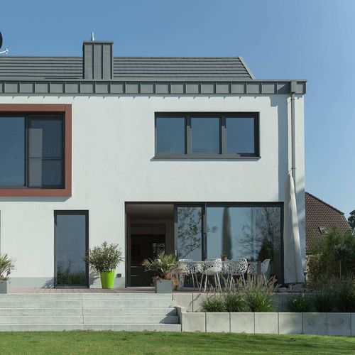 Glasfenster - ALUCLIP PRO - Trocal - Aluminium / Stahl / PVC