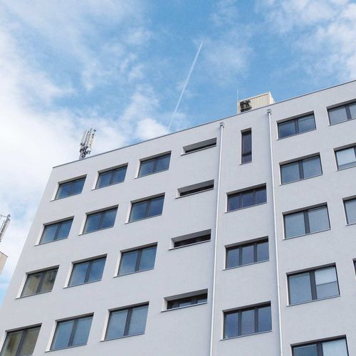 Aluminiumfenster - ADDON - Trocal - Verbundwerkstoff / PVC / Schiebe