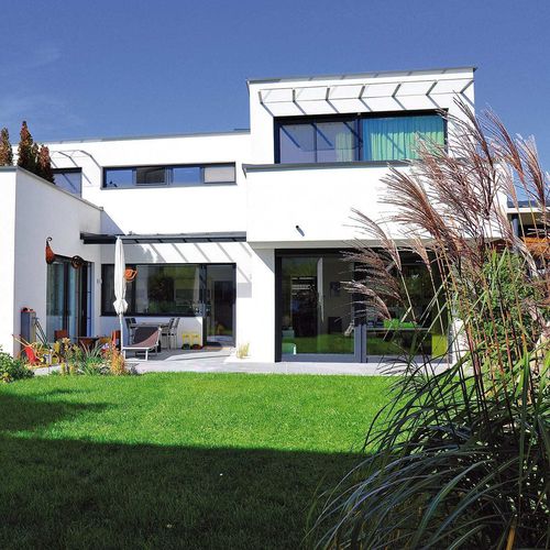 Aluminiumfenster - ALUCLIP PRO - Trocal - PVC / Schiebe / mit Dreifachverglasung