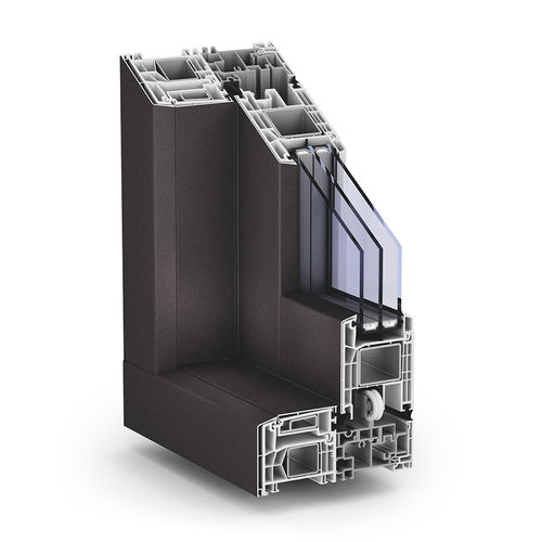 Aluminium-Schiebesystem - ALUCLIP - Trocal - Tür / für Fenster