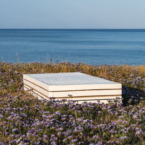 Doppelbett-Matratze - PROTEAS - COCO-MAT - Einpersonen / Naturlatex / 160x200 cm
