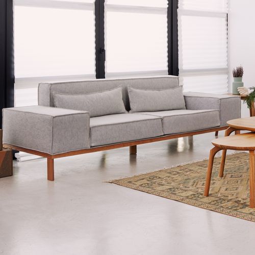 Modernes Sofa - LOTUS - COCO-MAT - Stoff / mit abziehbarem Bezug / mit Armlehnen