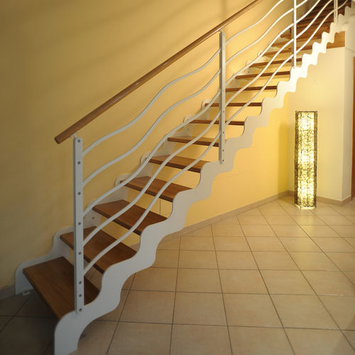 Gerade Treppe - PLANA ONDA - TECNOSCALE - viertelgewendelt / halbgewendelt / rundgewendelt