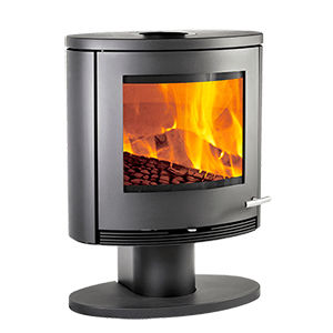 Holz-Kaminofen - TT22RP - JIDÉ - 7,5 kW / modern / Metall