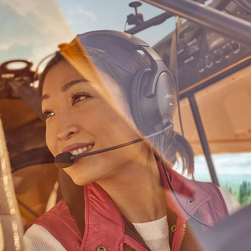 Bluetooth-Headset - A30 AVIATION - Bose - lärmdämpfend / mit Mikrofon