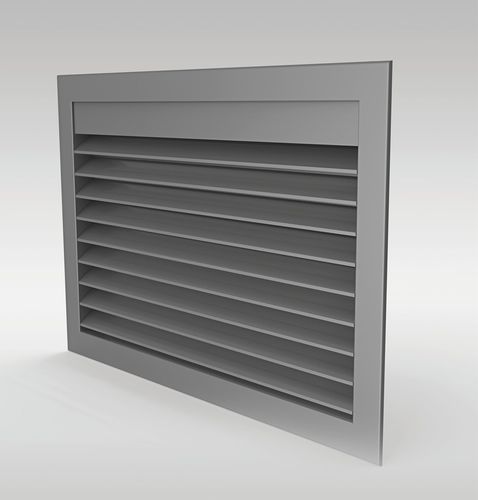 Aluminium-Lüftungsgitter - DUCOGRILLE CLASSIC G 50HP  - Duco - rechteckig / zur Außenaufstellung / für Fassaden