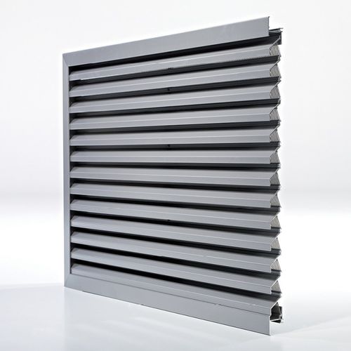 Aluminium-Lüftungsgitter - DUCOGRILLE SOLID  - Duco - rechteckig / zur Außenaufstellung / für Fassaden