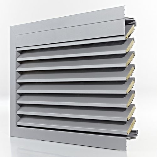 Akustik-Lüftungsgitter - DUCOGRILLE  - Duco - Aluminium / rechteckig / zur Außenaufstellung