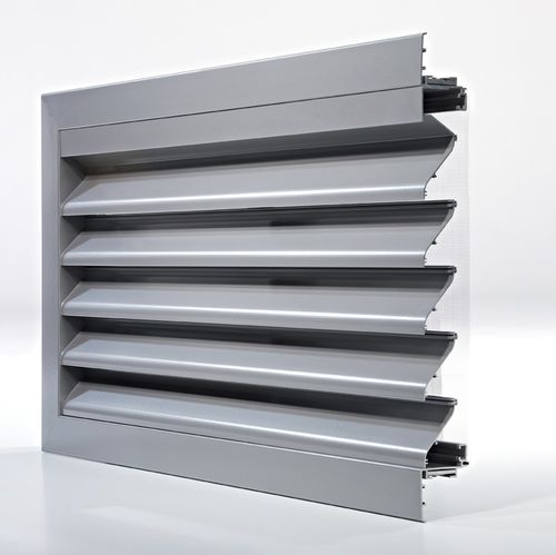 Aluminium-Lüftungsgitter - DUCOGRILLE CLASSIC G 50/75S - Duco - rechteckig / zur Außenaufstellung / für Fassaden