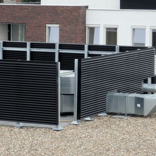 Paneel-Fassadenverkleidung - DUCOWALL CLASSIC W 20V - Duco - Aluminium / profiliert / isolierend