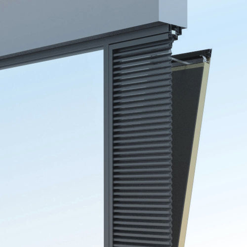 Aluminium-Lüftungsgitter - DUCOGRILLE NIGHTVENT - Duco - rechteckig / zur Außenaufstellung / für Fenster