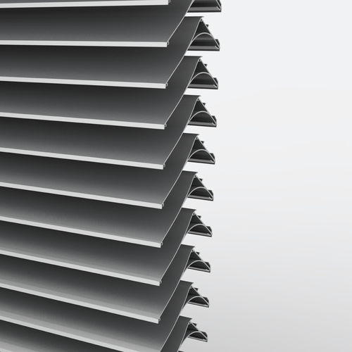 Paneel-Fassadenverkleidung - DUCOWALL CLASSIC W 130HP - Duco - Aluminium / profiliert / Keilrippen