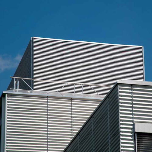 Paneel-Fassadenverkleidung - DUCOWALL ACOUSTIC W 75Z/L - Duco - Aluminium / profiliert / isolierend